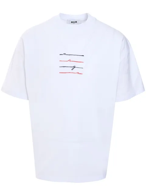 MSGM logo-print T-shirt