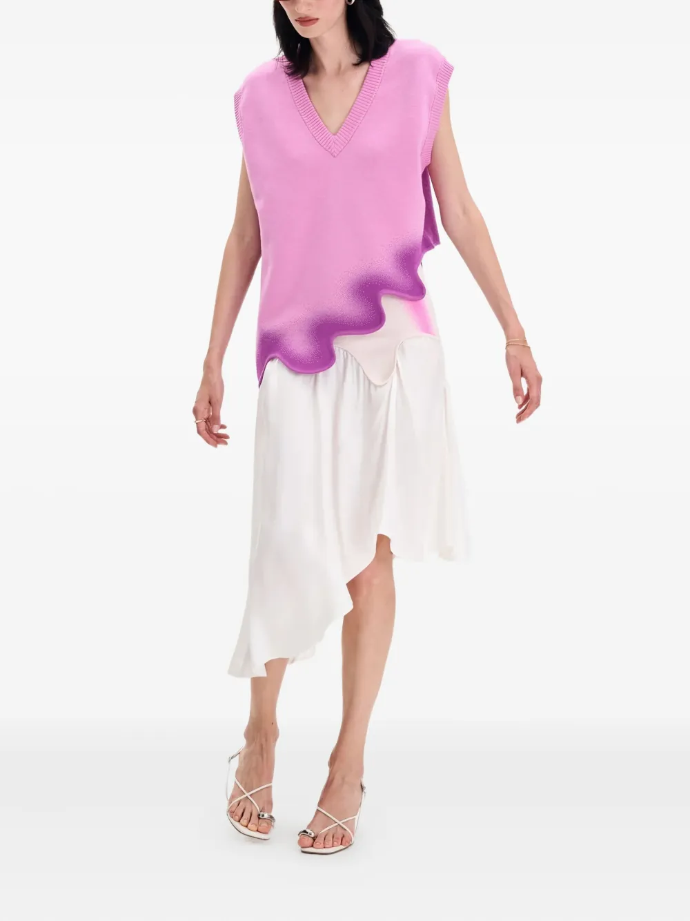 PH5 v-neck wavy-hem vest | Vests & Tank Tops | Image 2