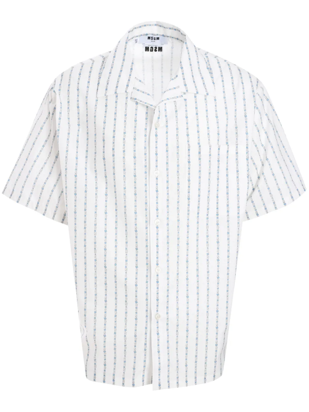MSGM chemise en coton | blanc | Image 1