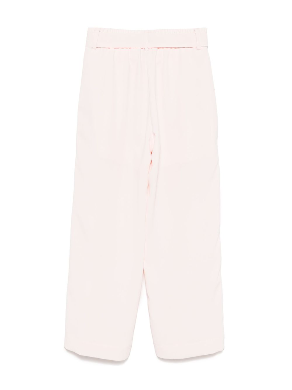 Monnalisa pleat-detail trousers - Pink