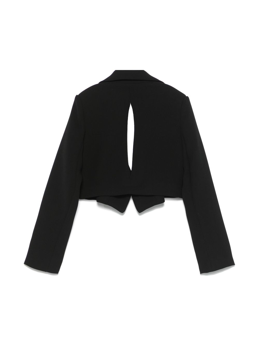 Monnalisa cut out-detail blazer - Black