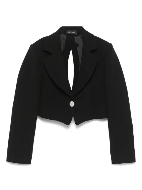 Monnalisa cut out-detail blazer