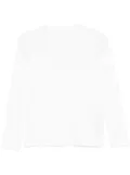 Eleventy jersey T-shirt - White