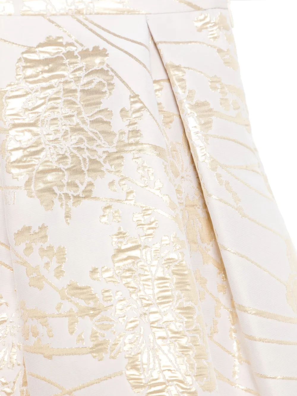 Emporio Armani Kids Rok met bloemenpatroon Beige