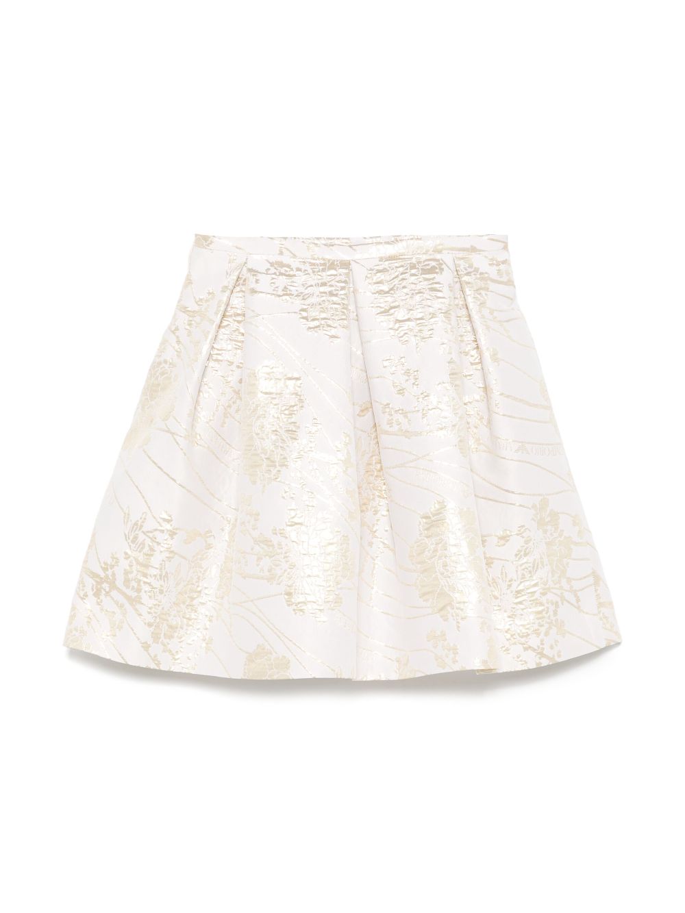 Emporio Armani Kids Rok met bloemenpatroon - Beige