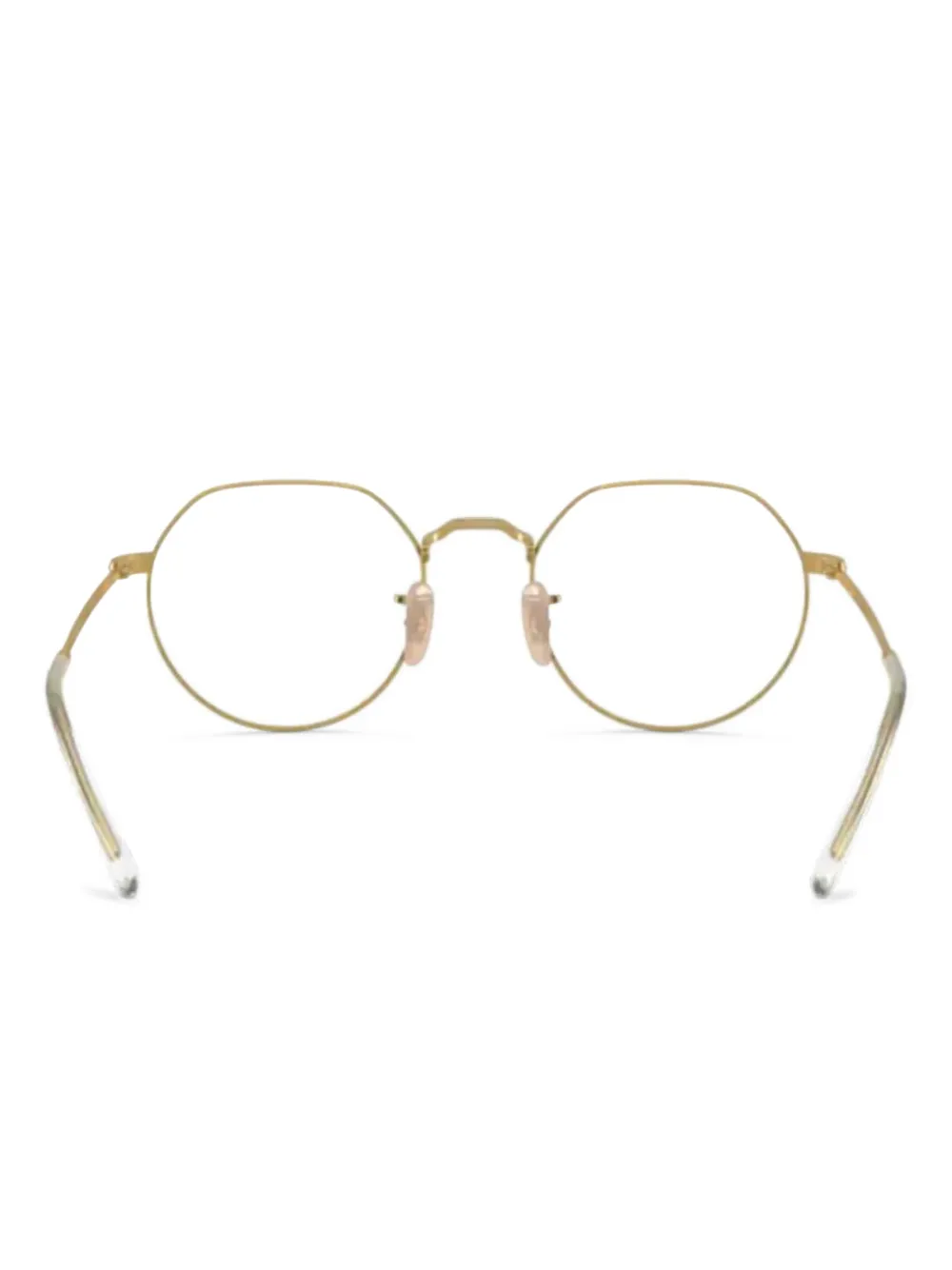Ray-Ban Bril met rond montuur Goud