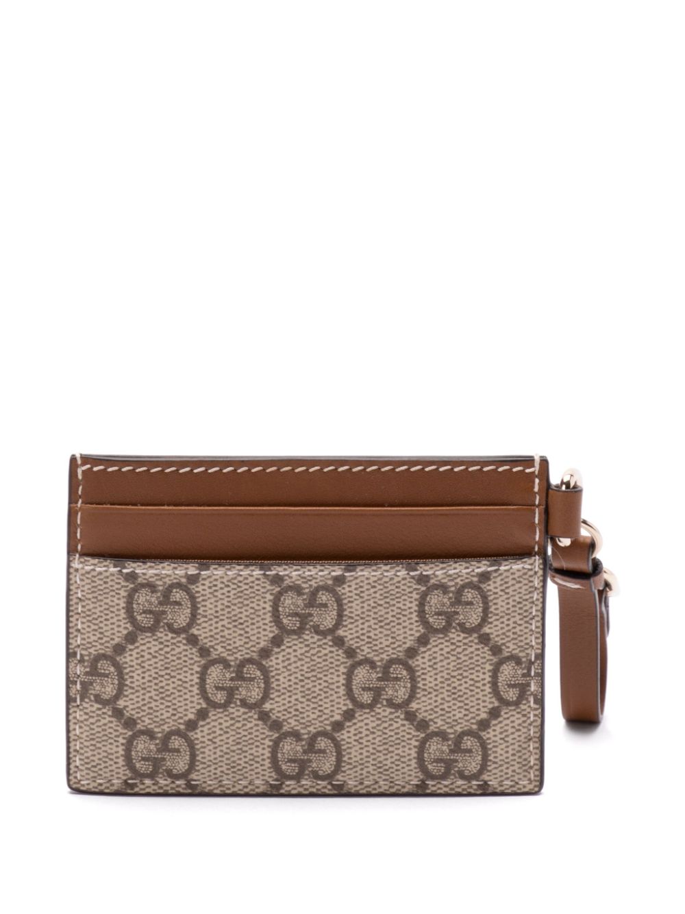 Gucci GG-canvas cardholder - Beige