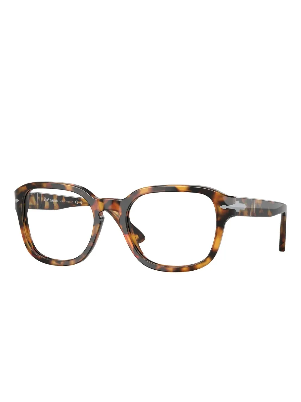 Persol square-frame glasses - Bruin