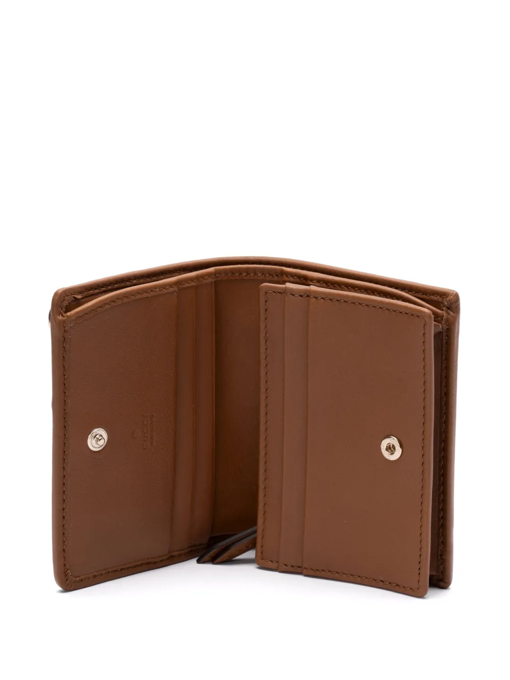 Gucci Double G Wallet In Neutrals