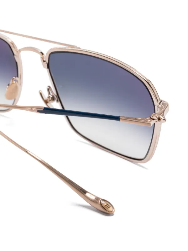 サングラス MATSUDA Matsuda - M3146.SG - brushed gold blue gradien Matsuda - M3146 Sunglasses | Specs Collective