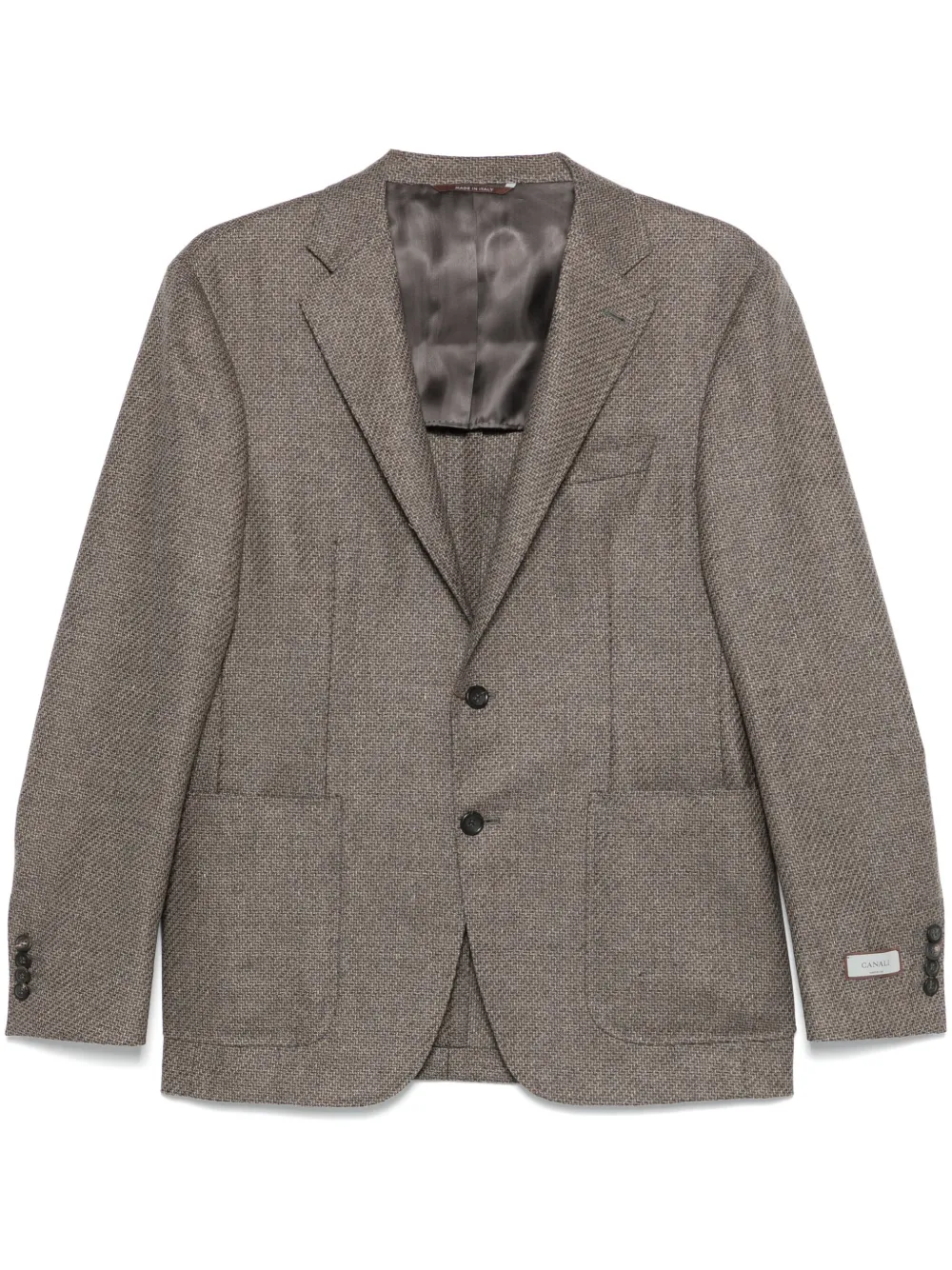 Canali blazer con botones | marrón | Image 1