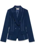 Elisabetta Franchi double-breasted blazer - Blue