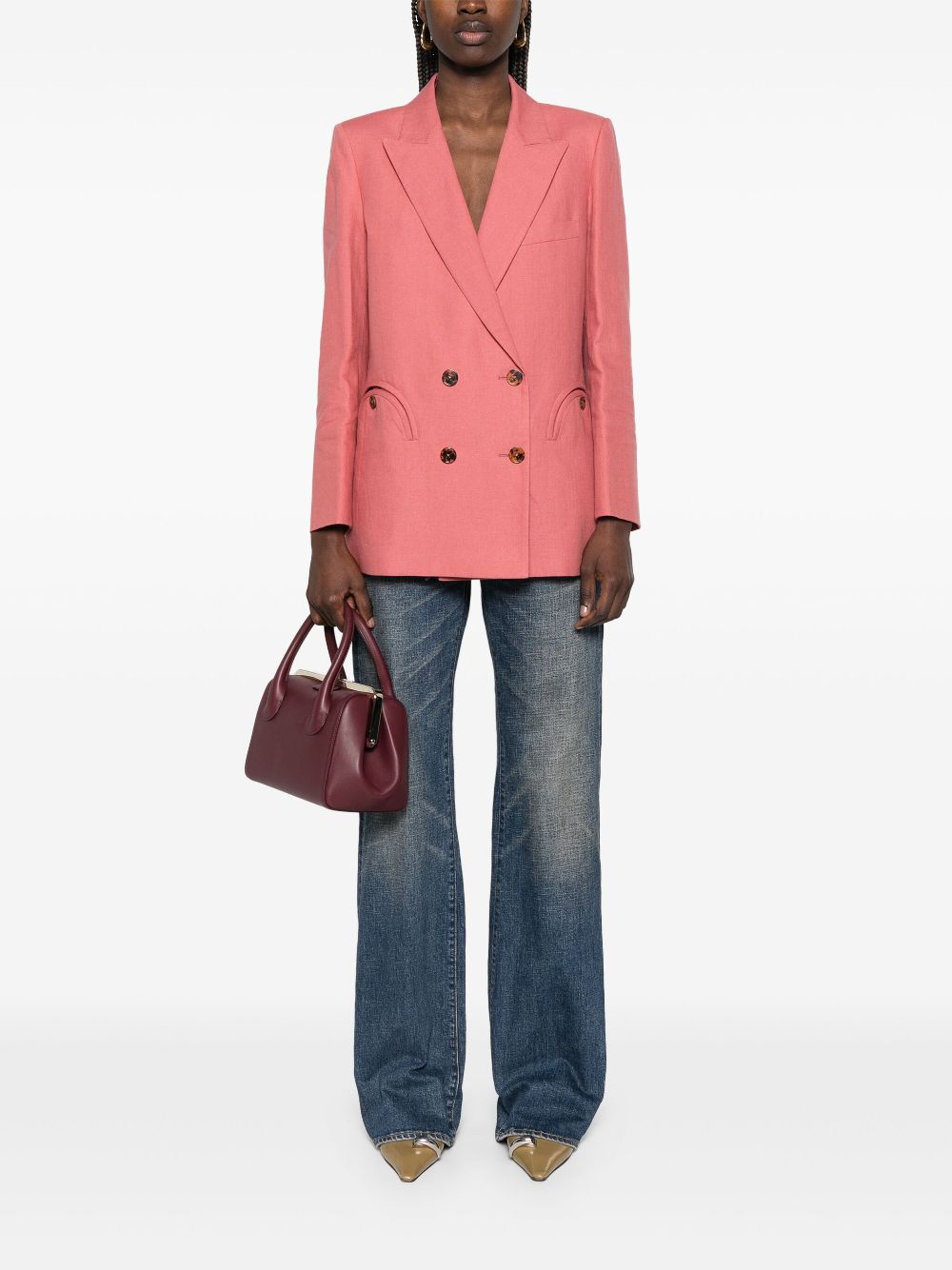 Blazé Milano Midday Sun blazer - Roze