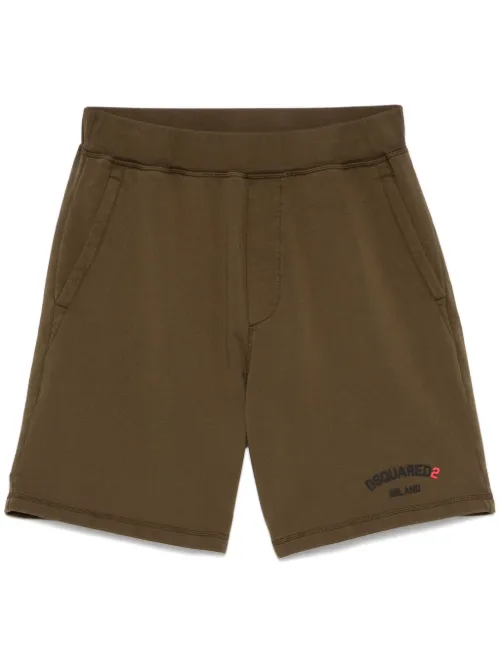 Short de sport en coton - DSQUARED2 - Modalova