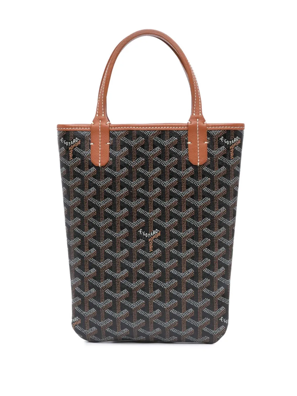 Goyard Pre-Owned 2018 Goyardine Poitiers satchel | Black | Image 1