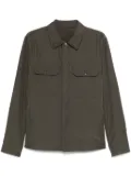 Canali padded shirt jacket - Green