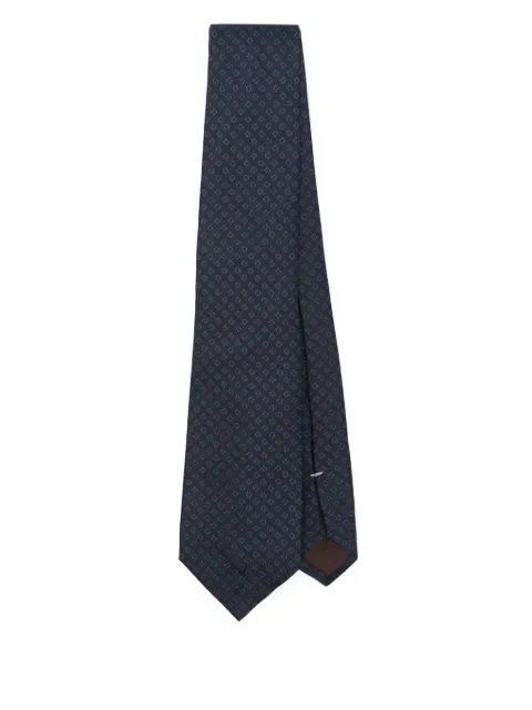 Canali patterned tie