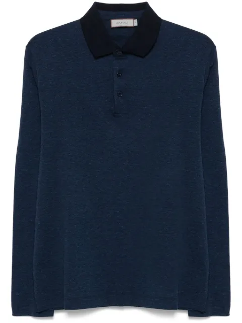 Canali cotton polo shirt