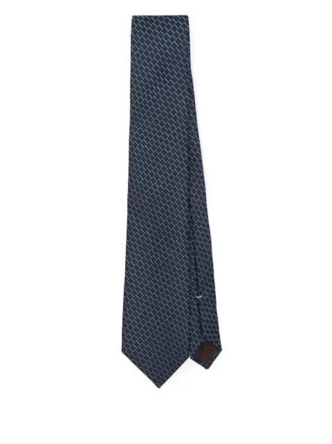 Canali silk tie