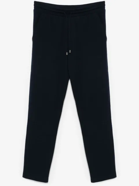 Canali cotton track pants