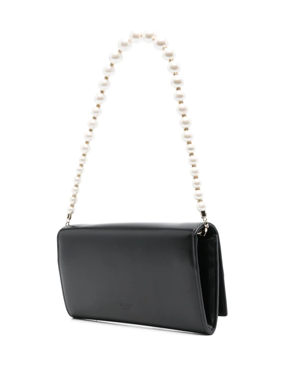 Jimmy Choo Avenue gewatteerde clutch Zwart