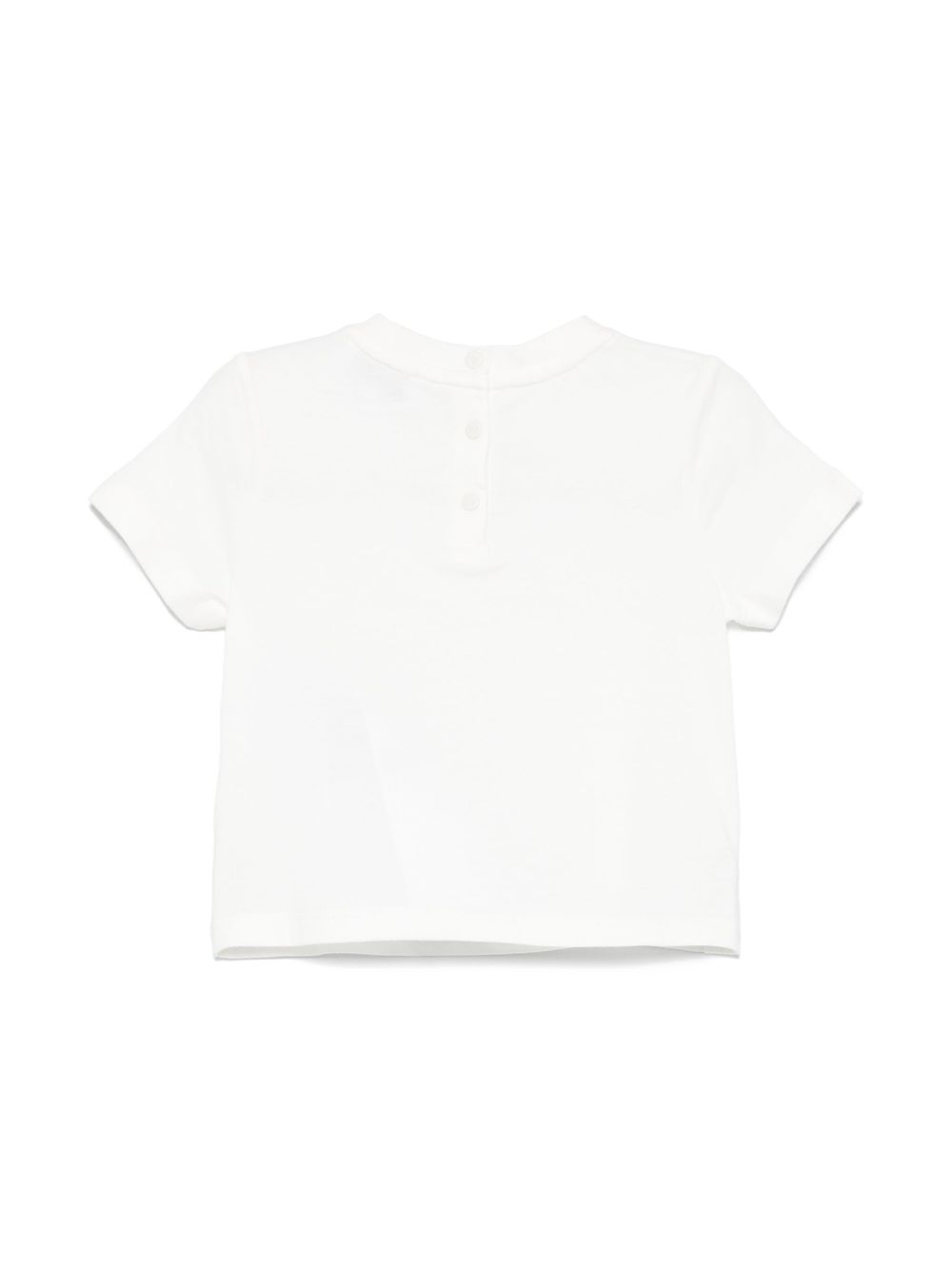 Emporio Armani Kids logo-appliqué T-shirt - White