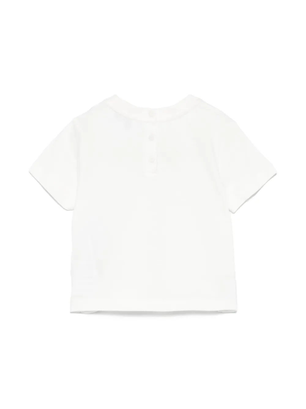 Emporio Armani Kids T-shirt met logoprint - Wit