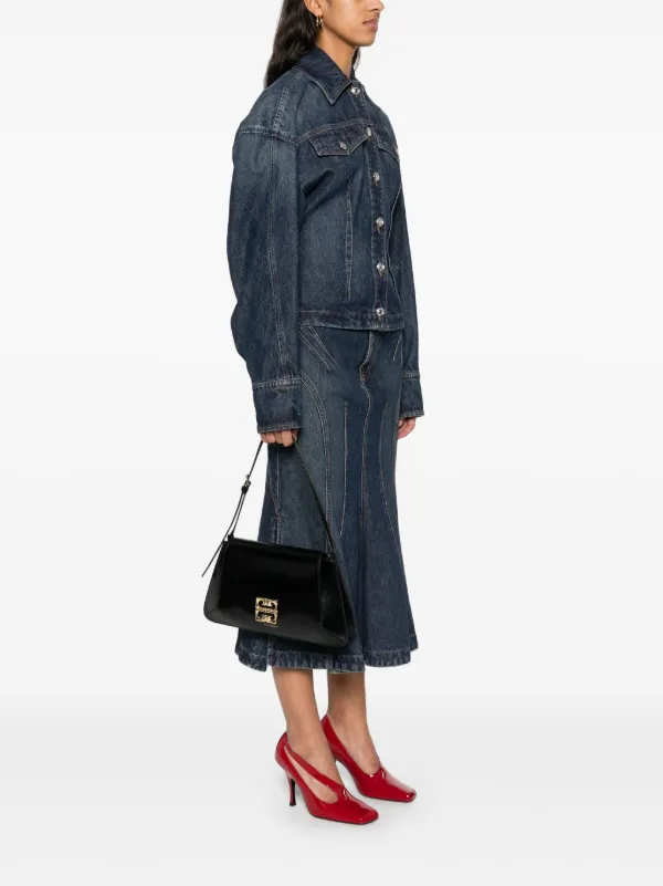 GIVENCHY 4G ストライフ ショツ BW514J15Q4 475 Givenchy 4G Shoulder Bag | Black | FARFETCH