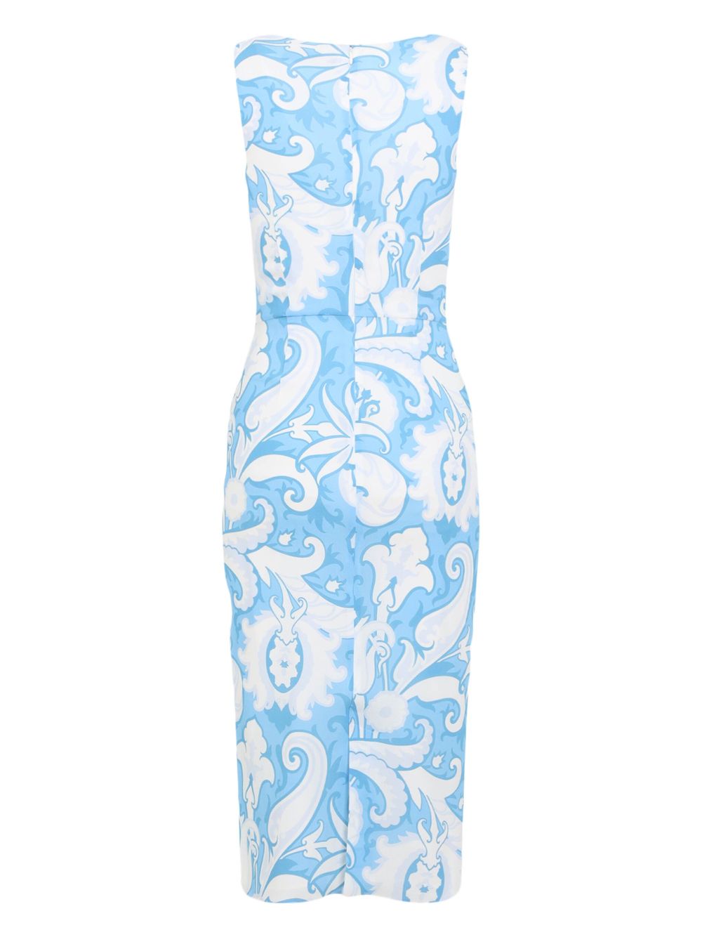 ETRO paisley-print dress - Blauw