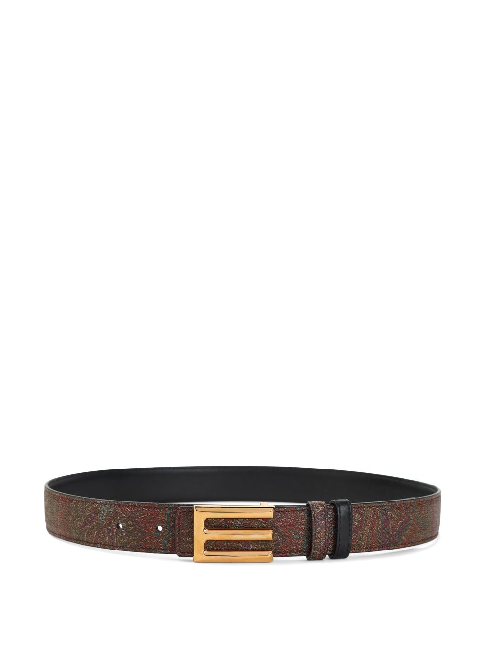 logo-buckle belt