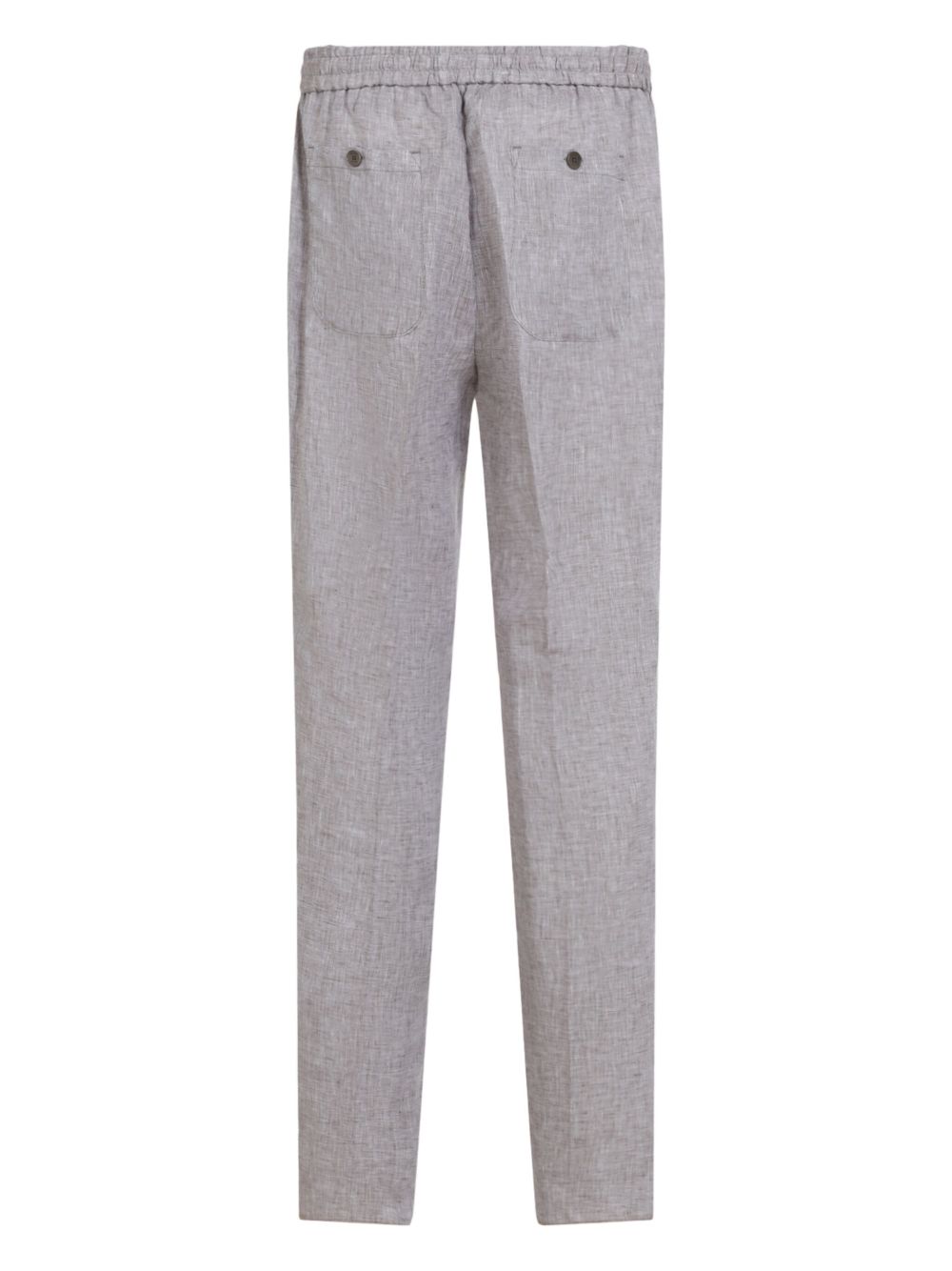 ETRO linen trousers - Bruin