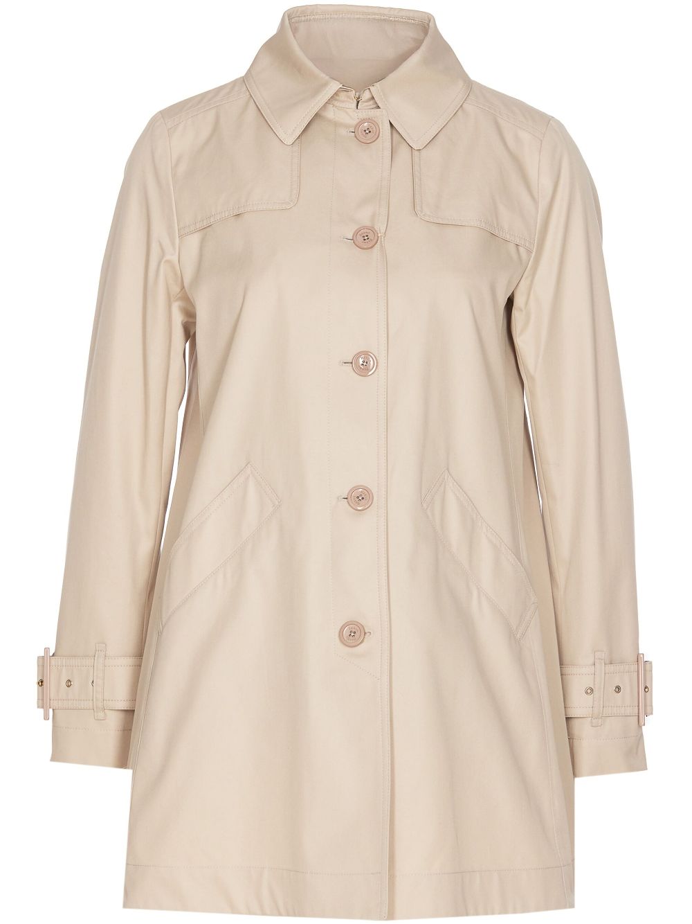 Herno long sleeve trench coat - Neutrals