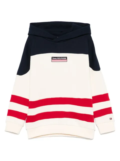 Tommy Hilfiger Junior logo-patch hoodie
