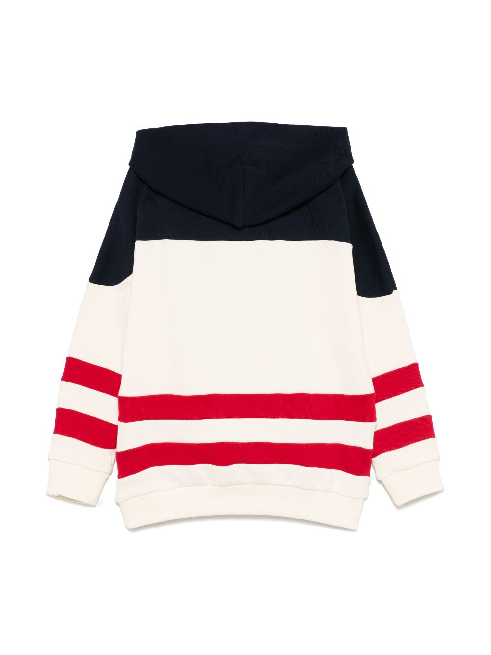 Tommy Hilfiger Junior logo-patch hoodie - Neutrals