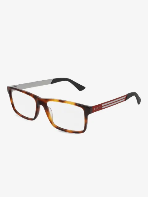 Gucci Eyewear monture à design transparent