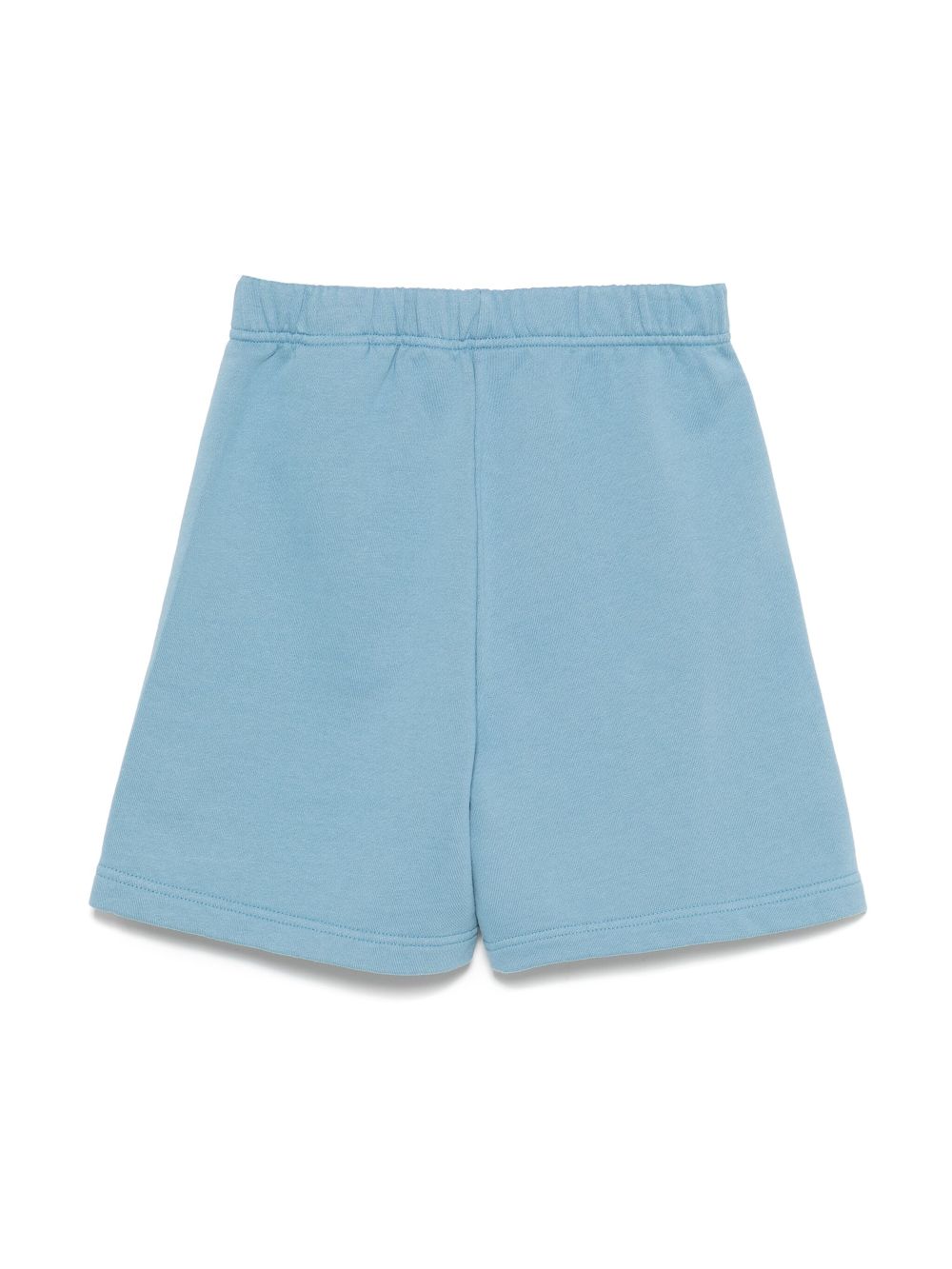 Palm Angels Kids Shorts met logoprint - Blauw