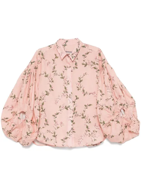 Agua By Agua Bendita Agar Wisteria shirt
