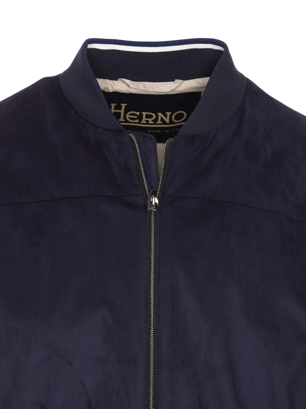 Herno Jack met ronde hals Blauw