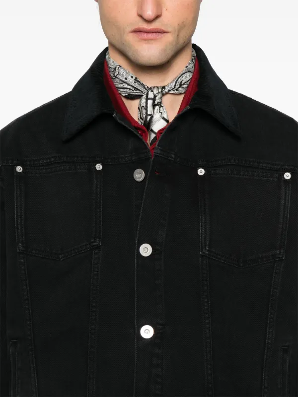 Drôle De Monsieur デニムジャケット | ブラック | FARFETCH JP
