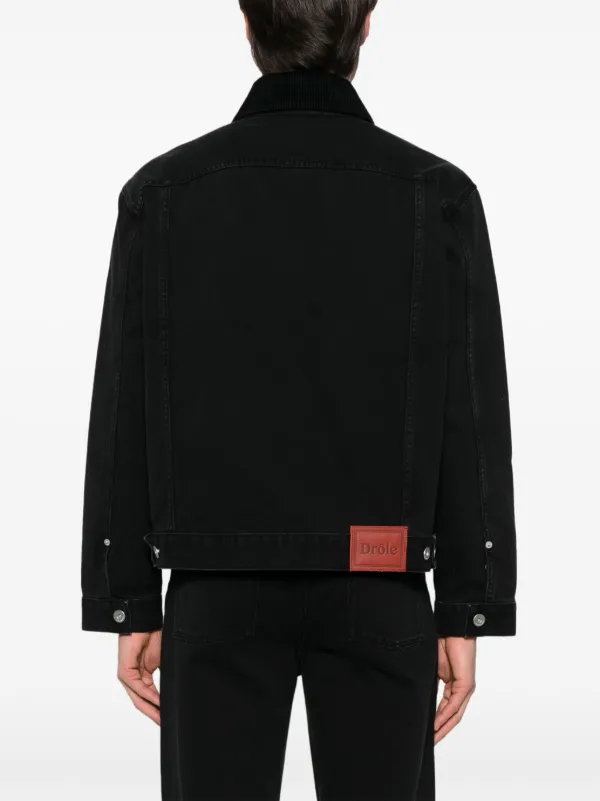 Drôle De Monsieur デニムジャケット | ブラック | FARFETCH JP