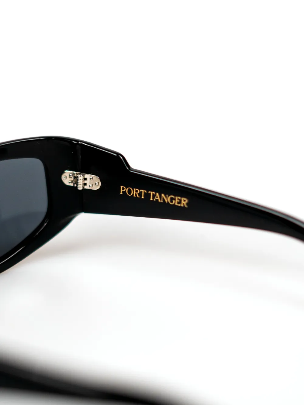Port Tanger Zonnebril met oversized montuur Zwart