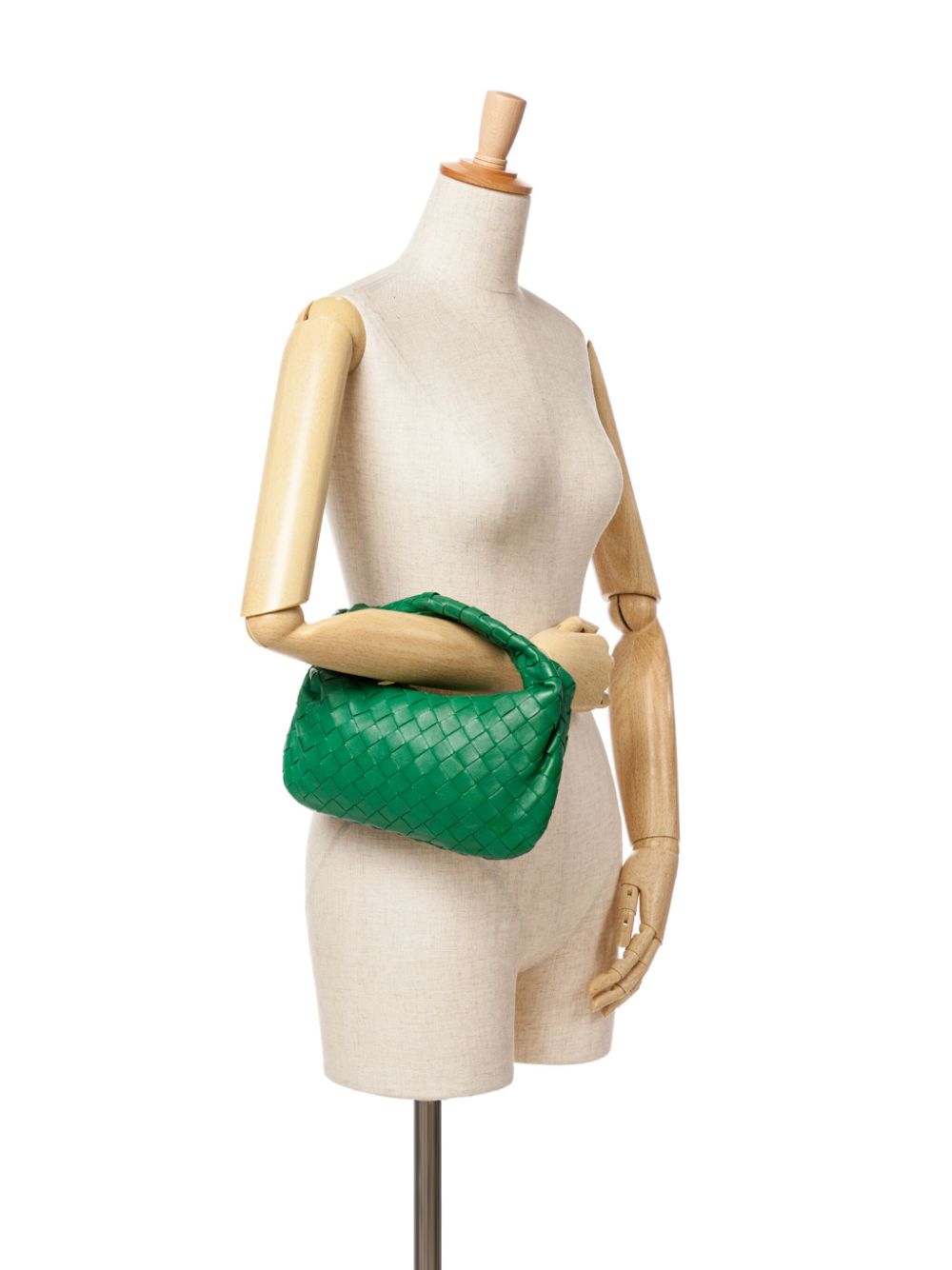 Bottega Veneta Pre-Owned 2000-2020 Mini Nappa Intrecciato Jodie hobo bag - Green