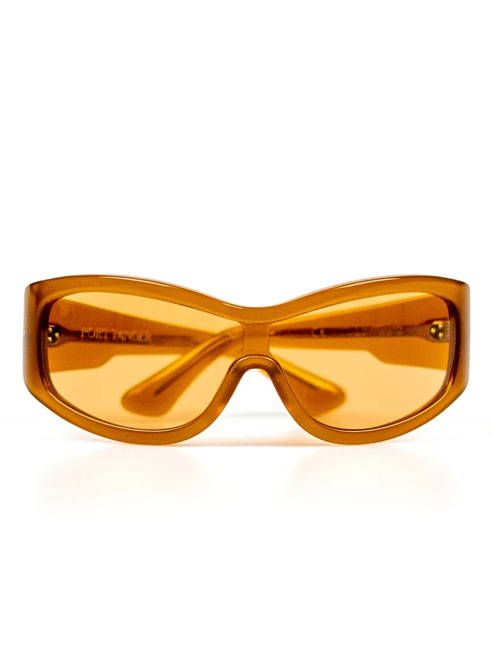 Port Tanger oversize-frame sunglasses | Yellow | Image 1