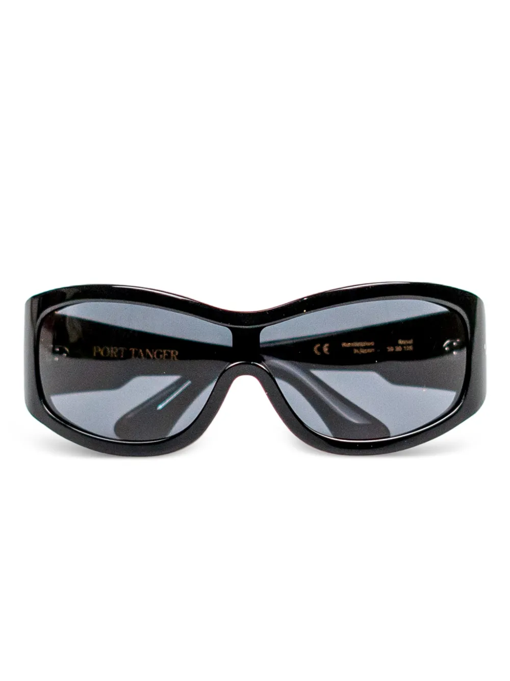 Port Tanger oversize-frame sunglasses | Black | Image 1