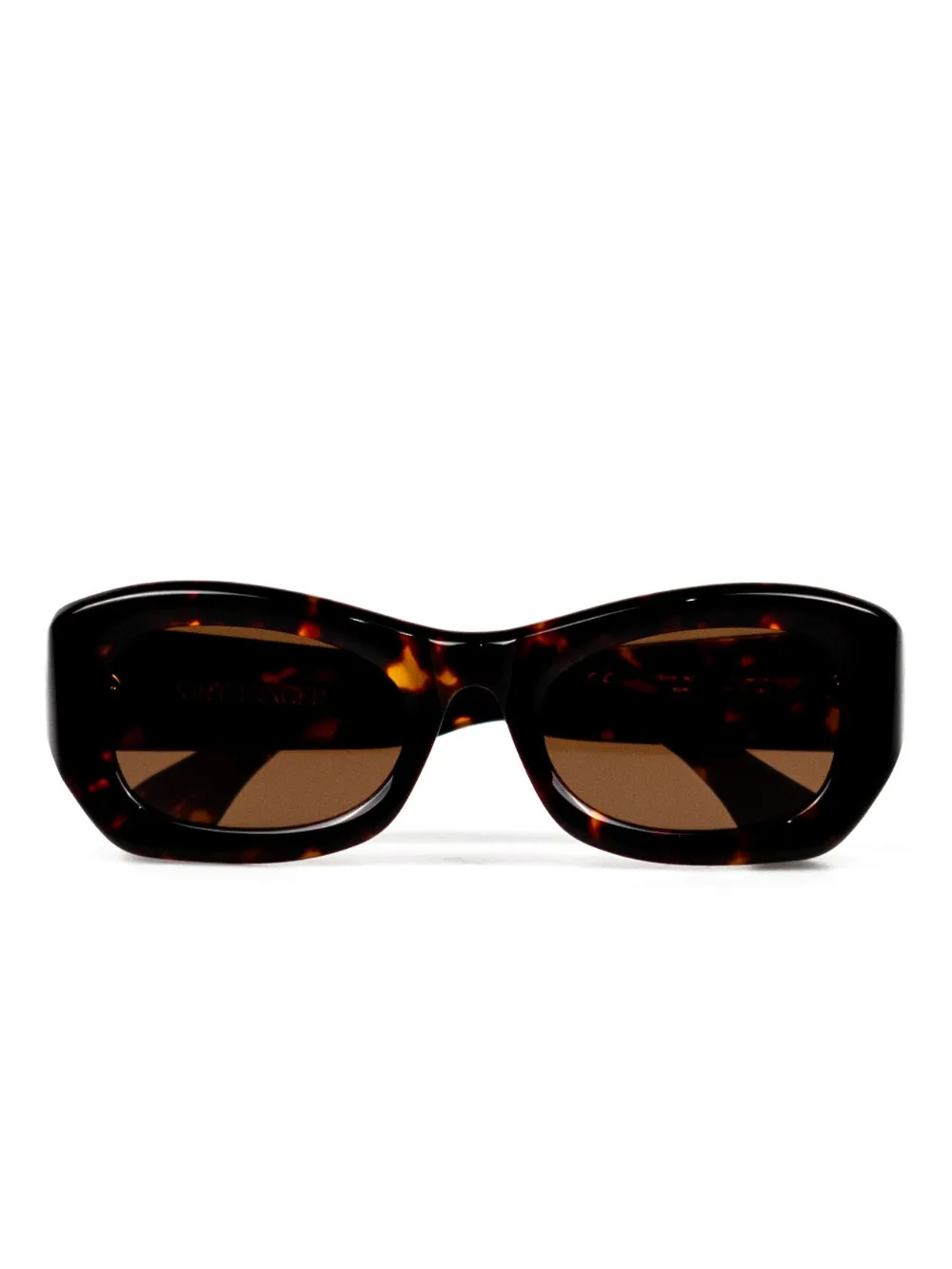 Port Tanger oval frame sunglasses | Brown | Image 1