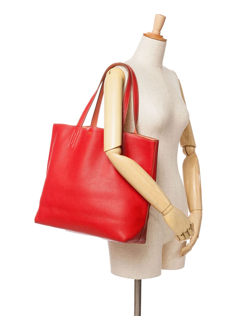 Hermès Pre-Owned 2013 Clemence Double Sens 36 tote bag - Rood