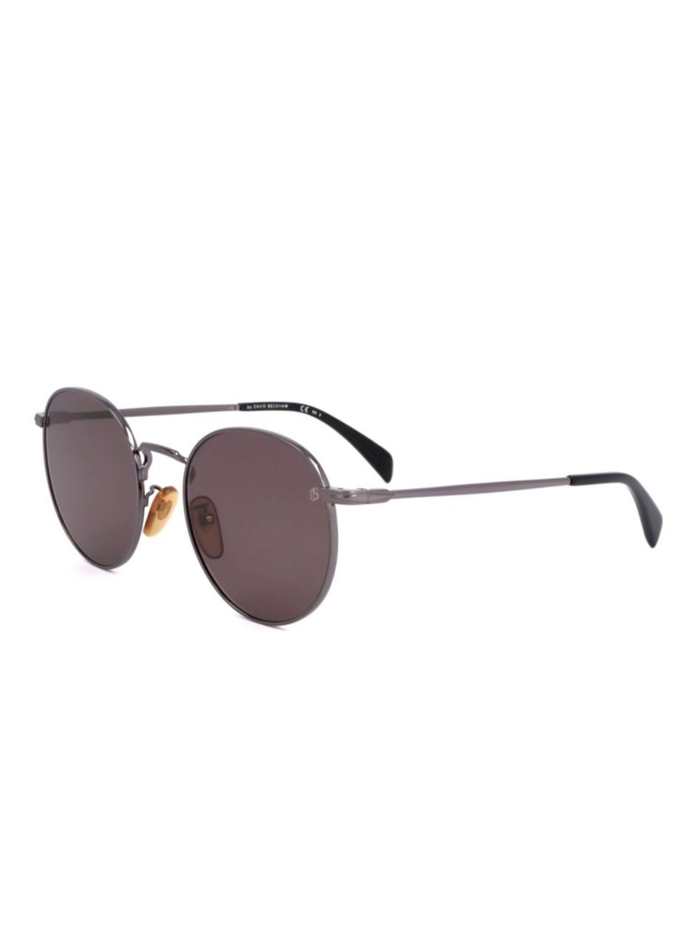 Eyewear by David Beckham Zonnebril met rond montuur - Zilver