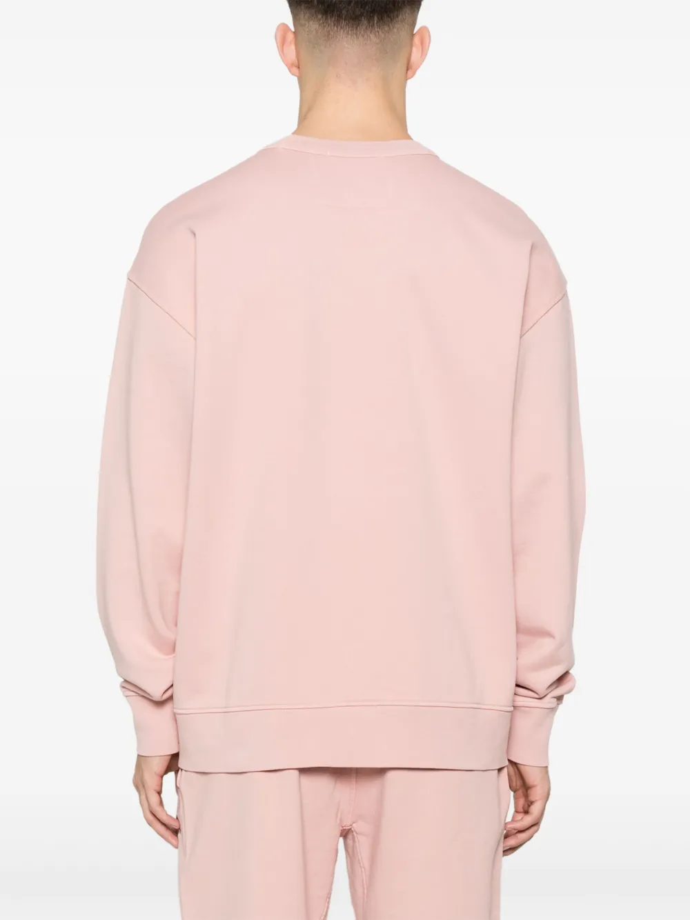 C.P. Company Diagonal Fleece sweater Roze