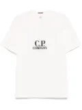 C.P. Company British Sailor-embroidery T-shirt - White