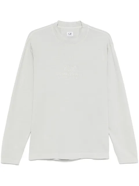 C.P. Company playera con logo bordado